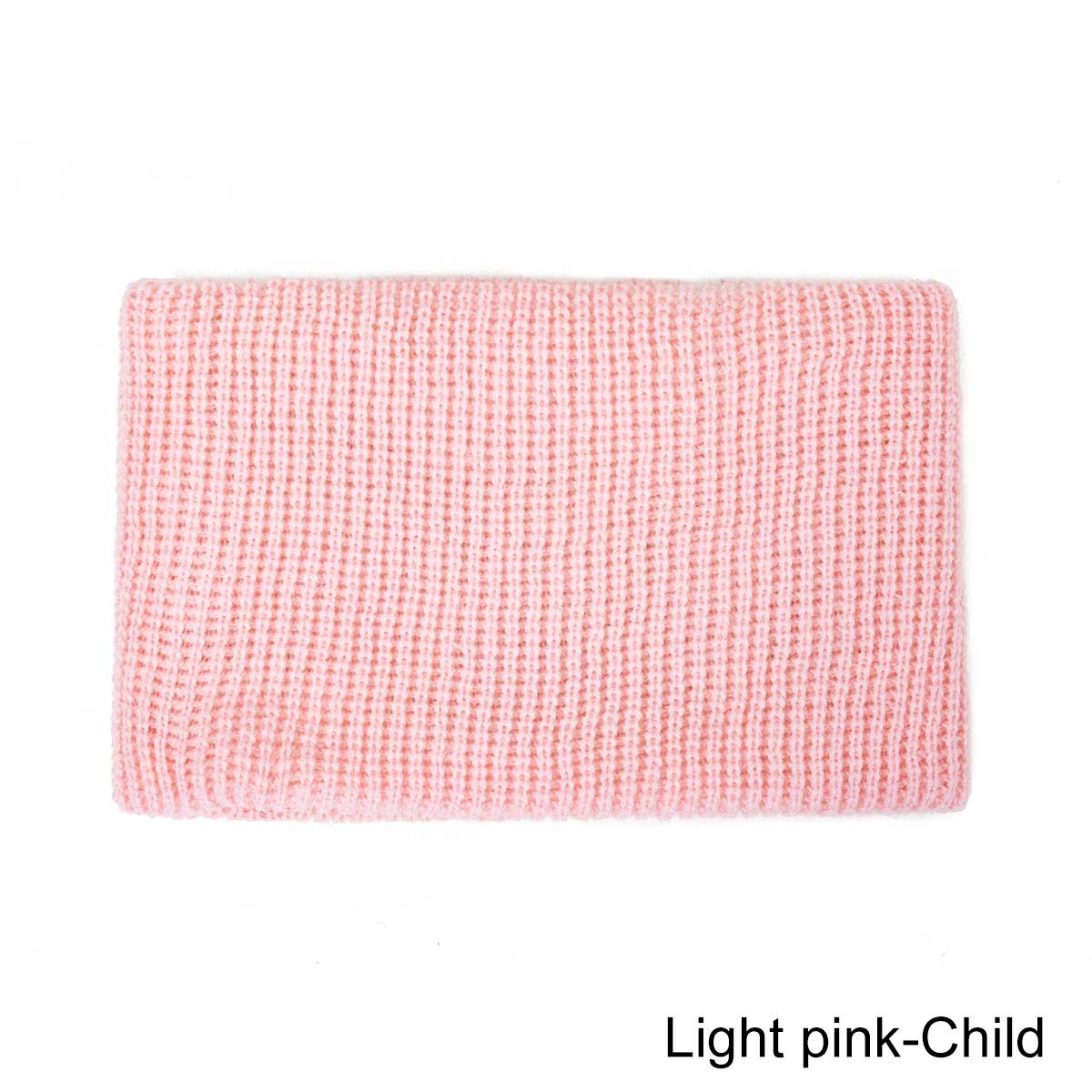 Baby Winter Scarf For Boys Girls Warm Brushed Knit Neck Warmer Circle Wrap baby Cowl Loop Snood Shawl Scarf Unisex