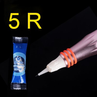 30 st nano charme tatueringsnålar patron för premium nål för charmant permanent makeup maskin ögonbryn läpp 1rl 3rl 5rl 5f: 5r