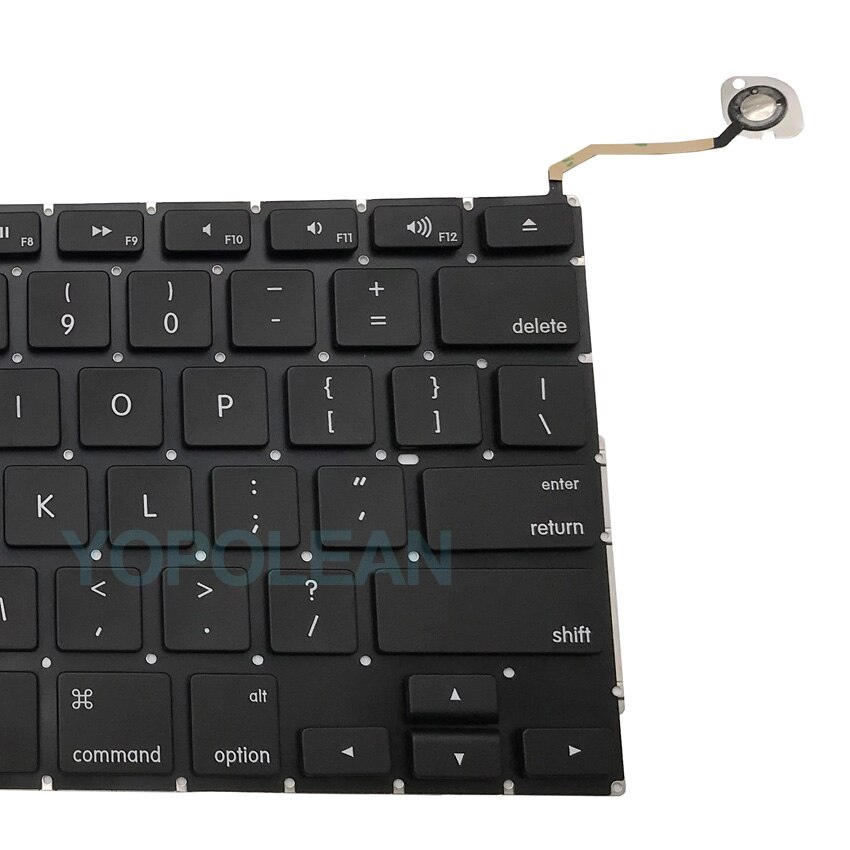 For Macbook Pro 15" A1286 Replacement Keyboard US UK English Layout with keyboard Screws Years