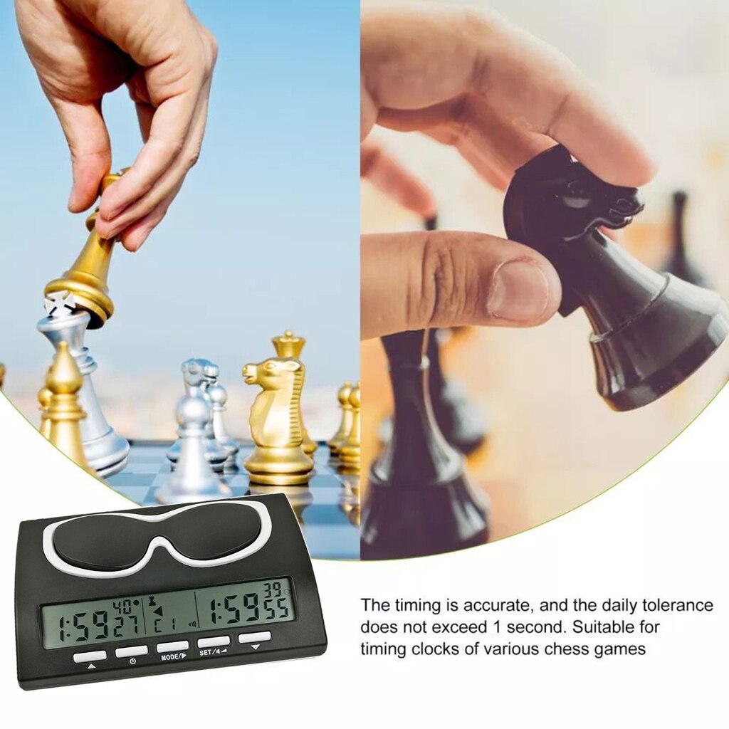 Chess Clock, Digital Chess Timer &amp; Game Timer Portable Clock