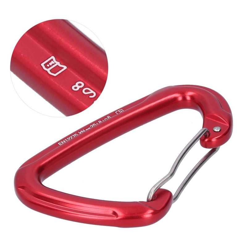 Mousqueton Mammut 25kN Verrouillage Vis – Mousqueton Alpinisme, Escalade, Sauvetage – Jaune Robuste