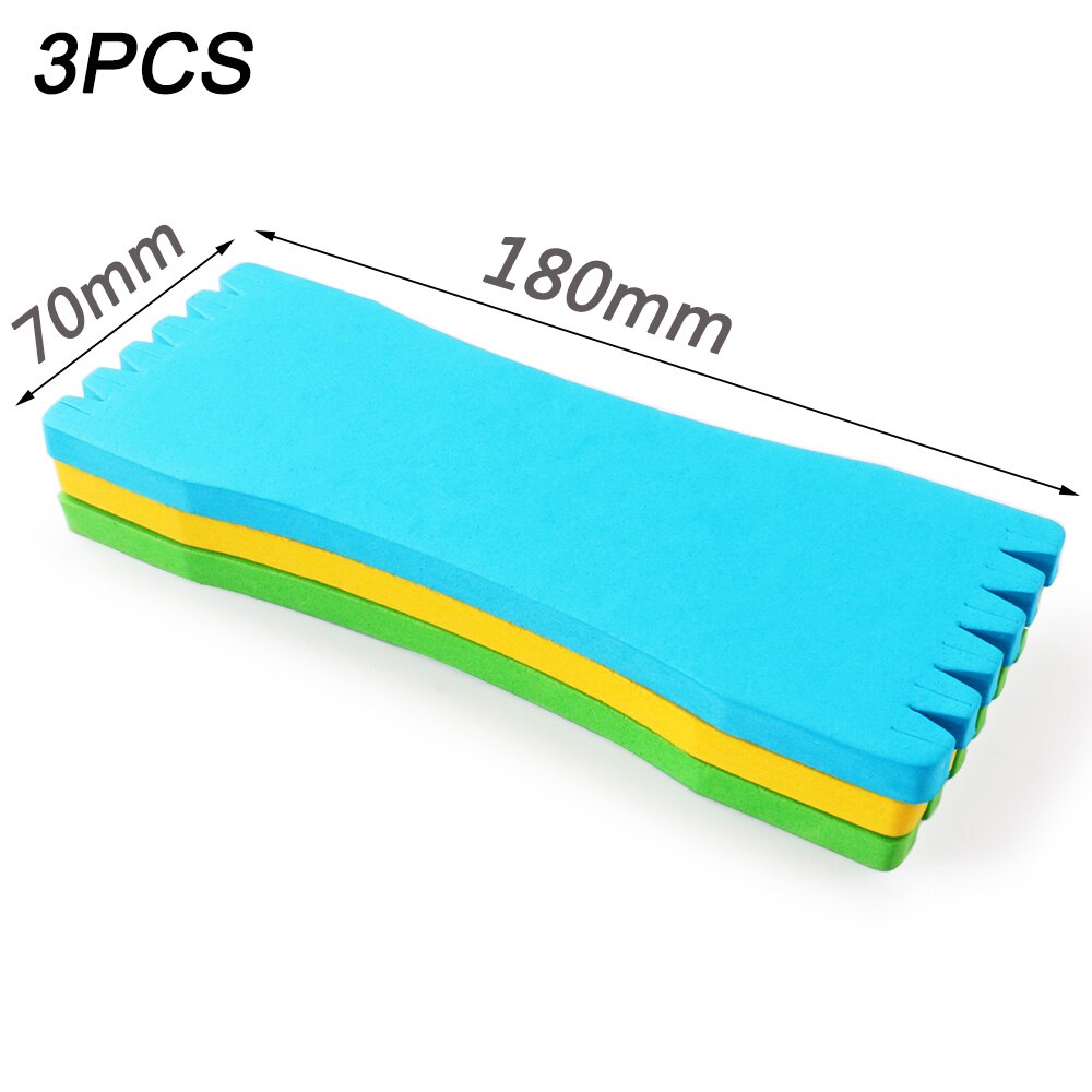 Tabla de bobinado de espuma EVA de 8cm-21cm, placa de sedal de Pesca, 10/5/3/2 Uds., almacenamiento de anzuelos, soporte para envoltura de alambre, herramienta de aparejos, accesorios de Pesca: Verde