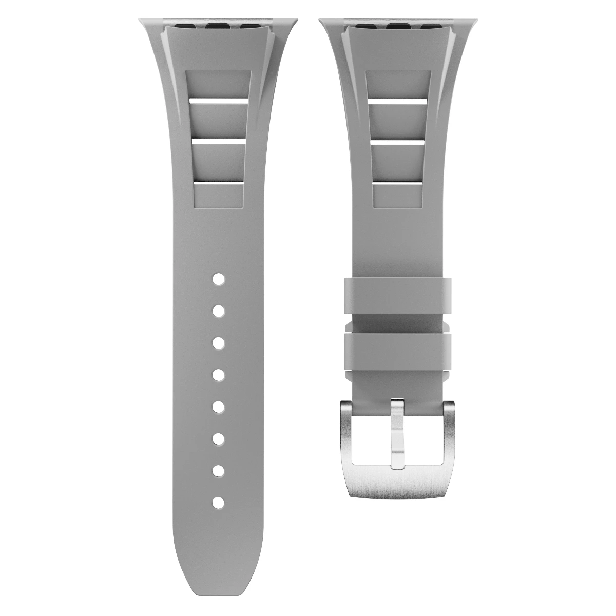 Rubber Soft Band for Apple Watch 49mm 46mm 45mm 44mm Silicone Sports Strap for IWatch Series Ultra 2/1 10 9 8 7 6 5 Se Bracelet: Smokey Mauve / 12mm