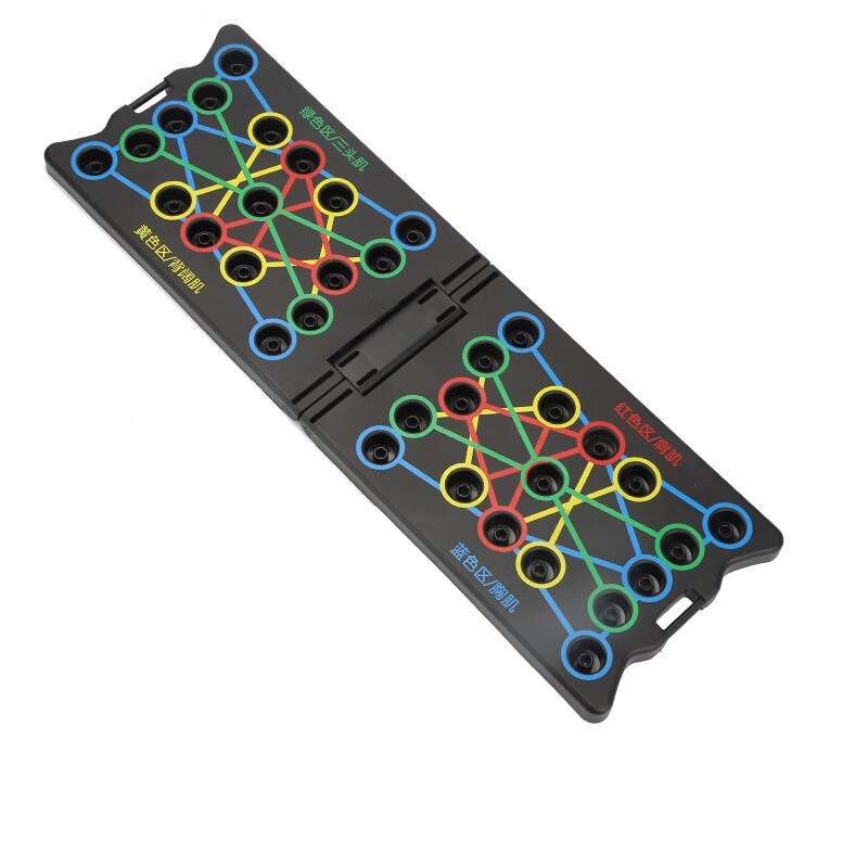 Push-ups Multifunctional Folding Fitness Board Abdominal Fitness Home Sports Equipment Push-ups