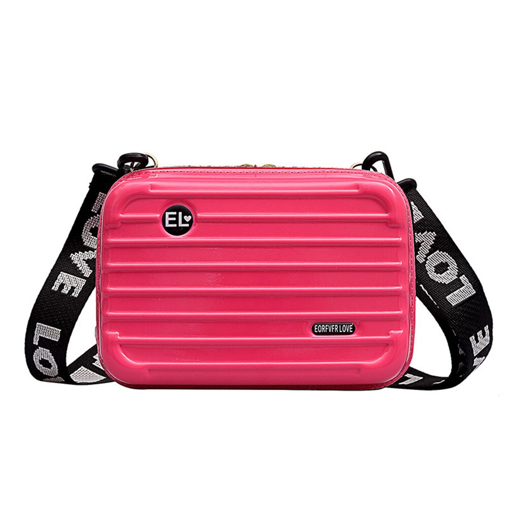 Handtaschen Frauen Taschen Neue Trend Mini Koffer bilden praktisch Taschen Platz Kasten Breite Schulter Riemen Taschen Für mädchen