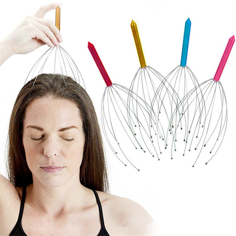 Best 1pc Head Massager Hand Held Scalp Head Massager