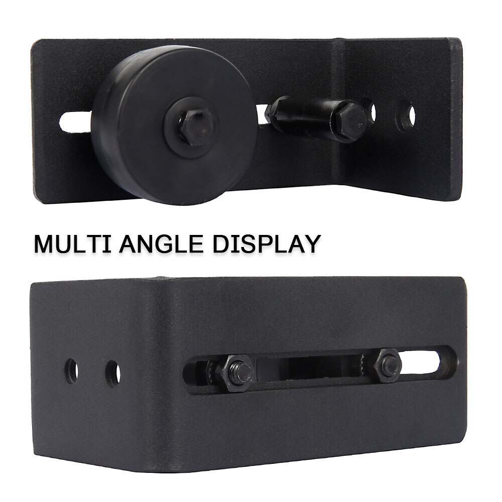 8 In 1 Adjustable Carbon Steel Floor Guide Slides for Sliding Barn Door Sliding Door Fittings Mechanism Track Furniture Fitting