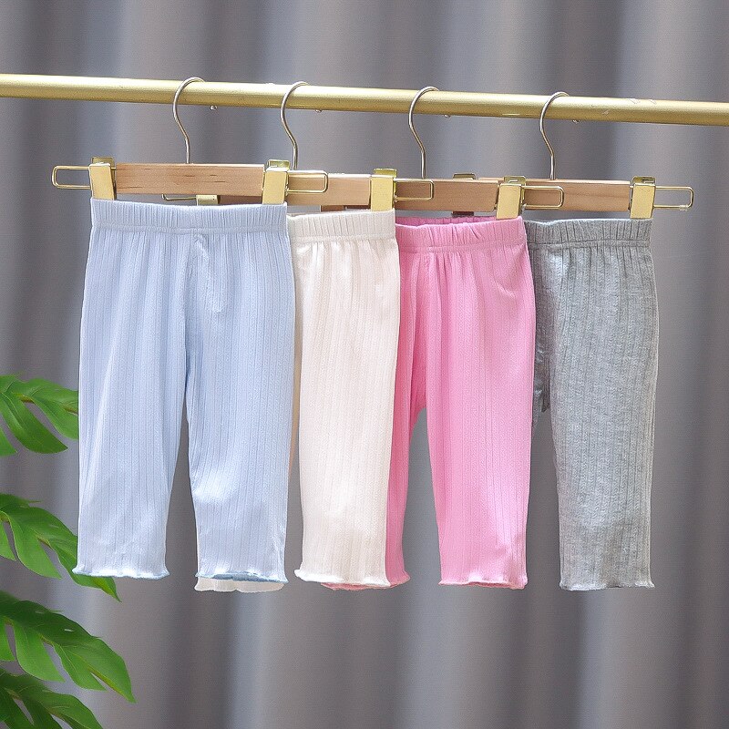 Summer Baby Girls Middle-length Legging Dancing Pants
