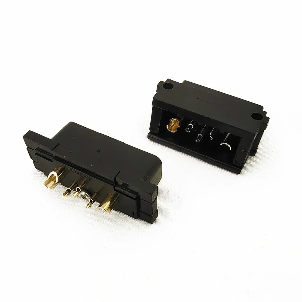 E-bike Batterij Ontlading Connector 4/5Pins ForHailong Batterij Stekker Vervanging Elektrische Fiets Accessoires onderdelen: Licht Geel