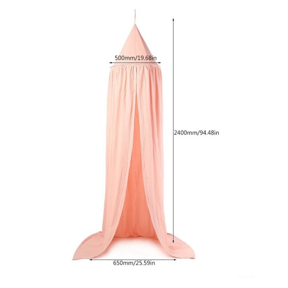 Lit bébé Net lit À Baldaquin rideau Enfants Room decor Enfants tente Coton Accroché Dôme Moustiquaire Pour Bébé de Couchage photographie accessoires