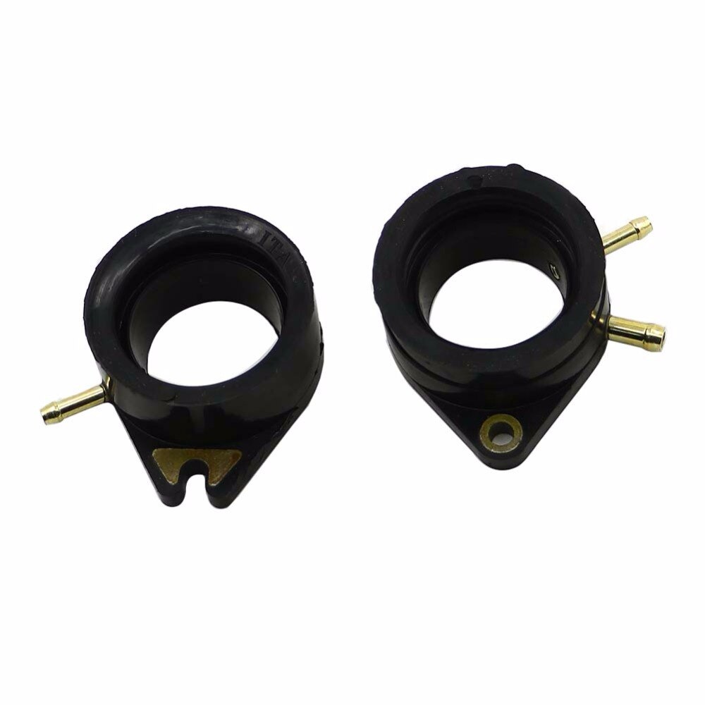 2PCS Carburetor Interface Adapter Intake Manifold Glue For Yamaha XV750 XV 750 Virago 4FY/4PW 1992 - 1997 96 95 94 93 Connector