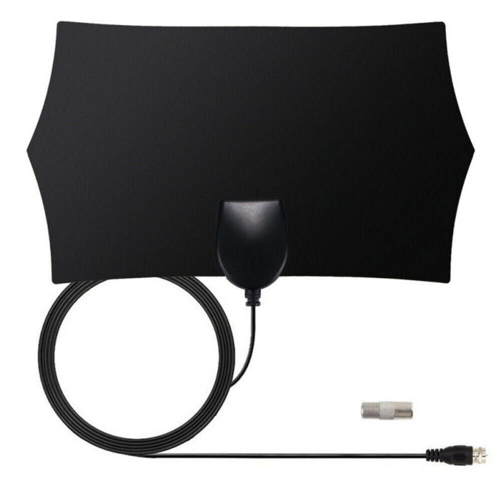 4k 20db high gain hd tv dtv boks digital tv antenne eu plug 540 miles booster aktiv innendørs antenne hd flat 1080p hdtv