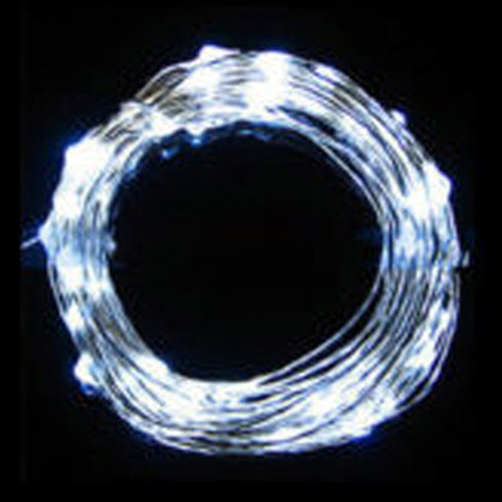 Guirnalda de luces Led Feimefeiyou 2m 20 para exteriores, guirnalda de luces con batería de cobre para fiestas, Navidad, bodas # W3