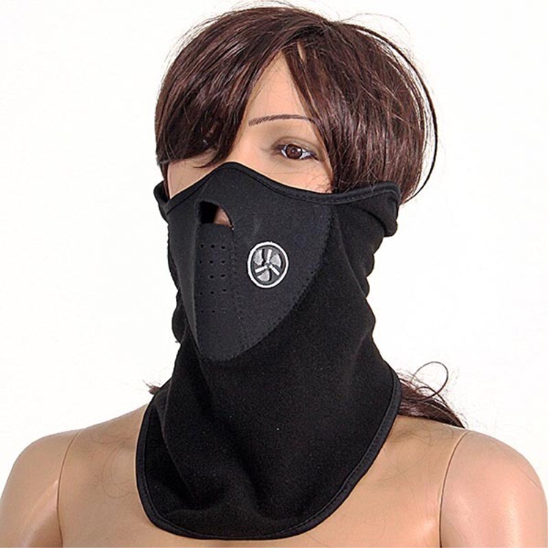 Sport Protect Neck Warm Ski motorcycle snowboard snowboarding bicycle/bike half face protective helmet mask