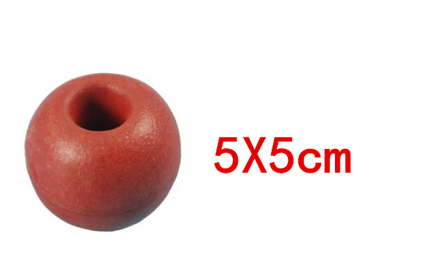 Finefish 20 pcs/lot boule flottante pour filet de pêche Cage tirer filet eau PVC boule flottante mousse flotteur tirer filet accessoires de pêche: Doré