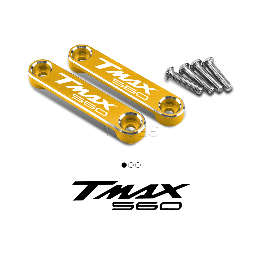 Accesorios para motocicleta, guardabarros, eje de guardabarros, placa de cobre, cubierta decorativa para YAMAHA t-max 560 TECH MAX Tmax 530 -: Plata