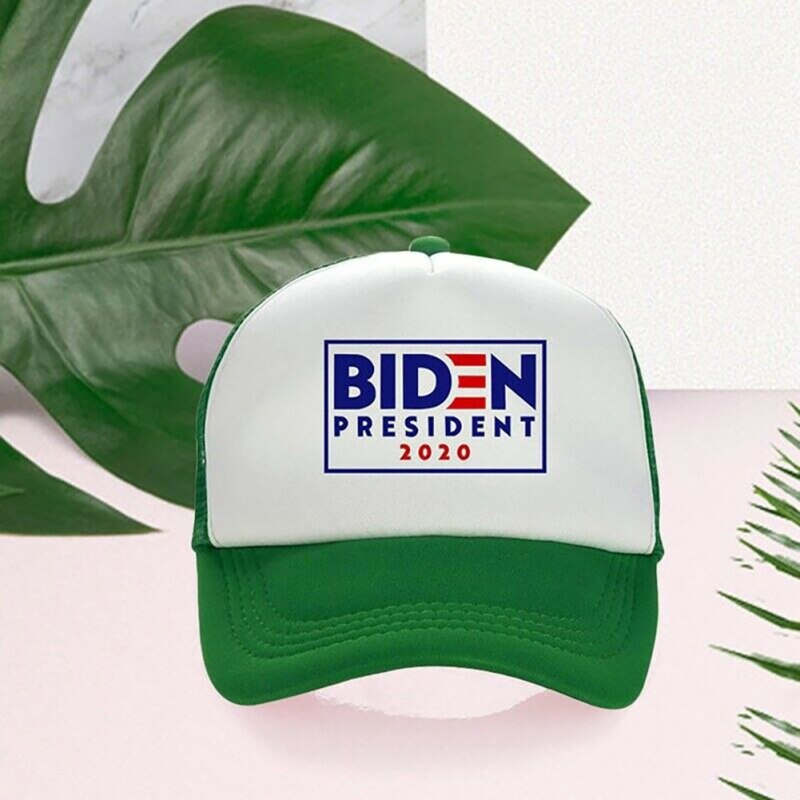 Biden American Flag Baseball Cap Adjustable Sun Mesh Running Hat American Election Breathable Baseball Hat