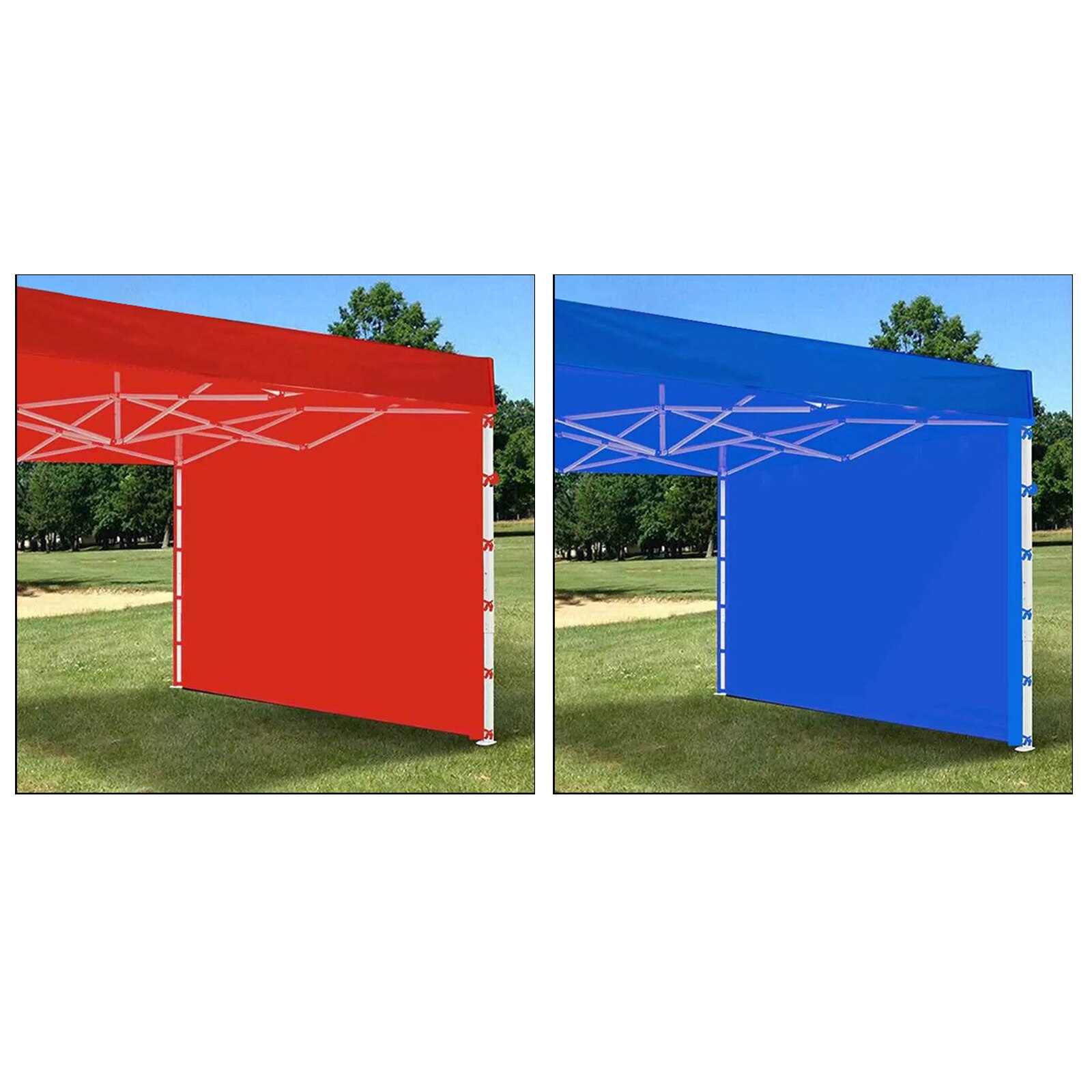 Party Waterproof Gazebos Garden Canopy Outdoor Awning Tent Side Wall Sun Shade