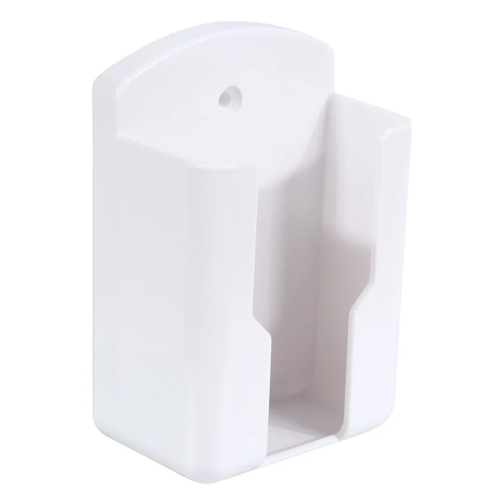 Remote Control Holder Wall Mounted Storage Box Cosmetic Bathroom Rack Shelf Adhesive Storage Home Mobile Phone Plug Case
