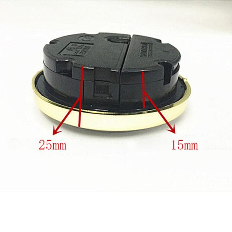 65mm ure håndværk quartz urværk hoved indsats rund tilbehør jern ur ure romertal  k8 k 5