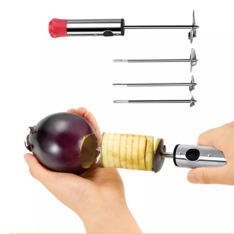 Fruit En Groente Corer Remover Set Voor Groenten Graven Gat Opener Core Verwijderen Apparaat Groente Boor Keuken Tool