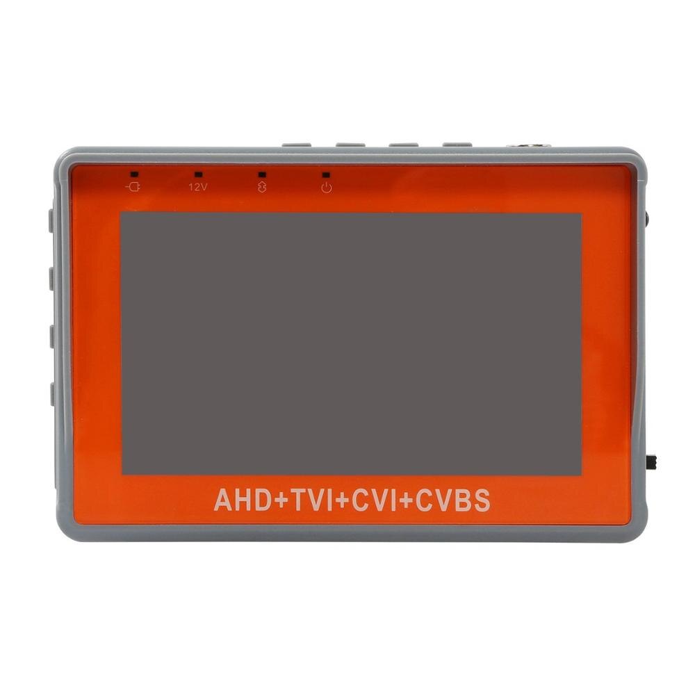 4.3 Inch Wrist CCTV Tester 1080P Portable Camera Tester AHD TVI CVI CVBS Tester TFT LCD Analog Video Tester 12V Power Output