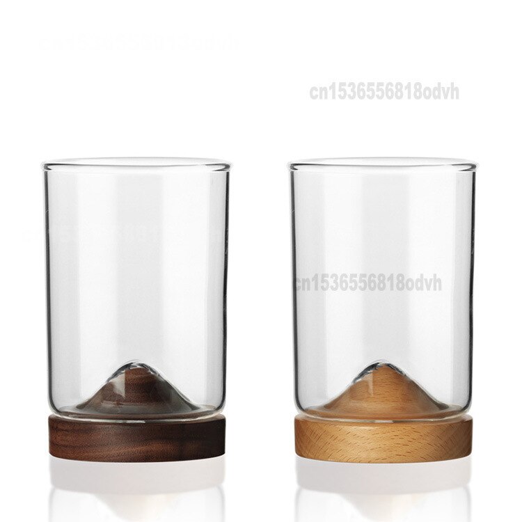 Japanse Stijl Mountain Type Hittebestendige Verdikte Glazen Beker Kopje Thee Kantoor Persoonlijkheid En Creativiteit Drinken Thee Kopje Thee