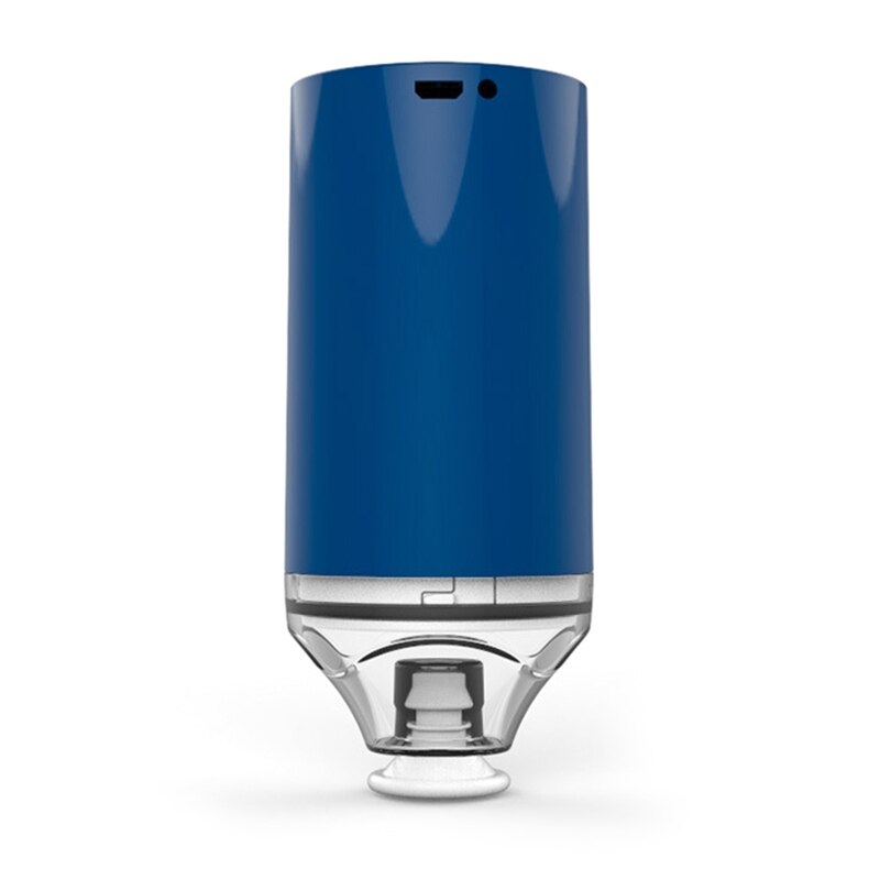 Handheld Food Vacuum Sealer Packaging Machine Mini Film Container Packer USB Rechargeable Kitchen Supplies U1JE: Blue