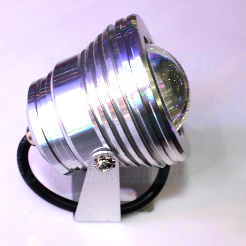 Bolle Lens LED Onderwater Licht Warm Wit/Wit Zwembad lights 10 W DC 12 V IP68 waterdicht + 12 V 10 W voeding