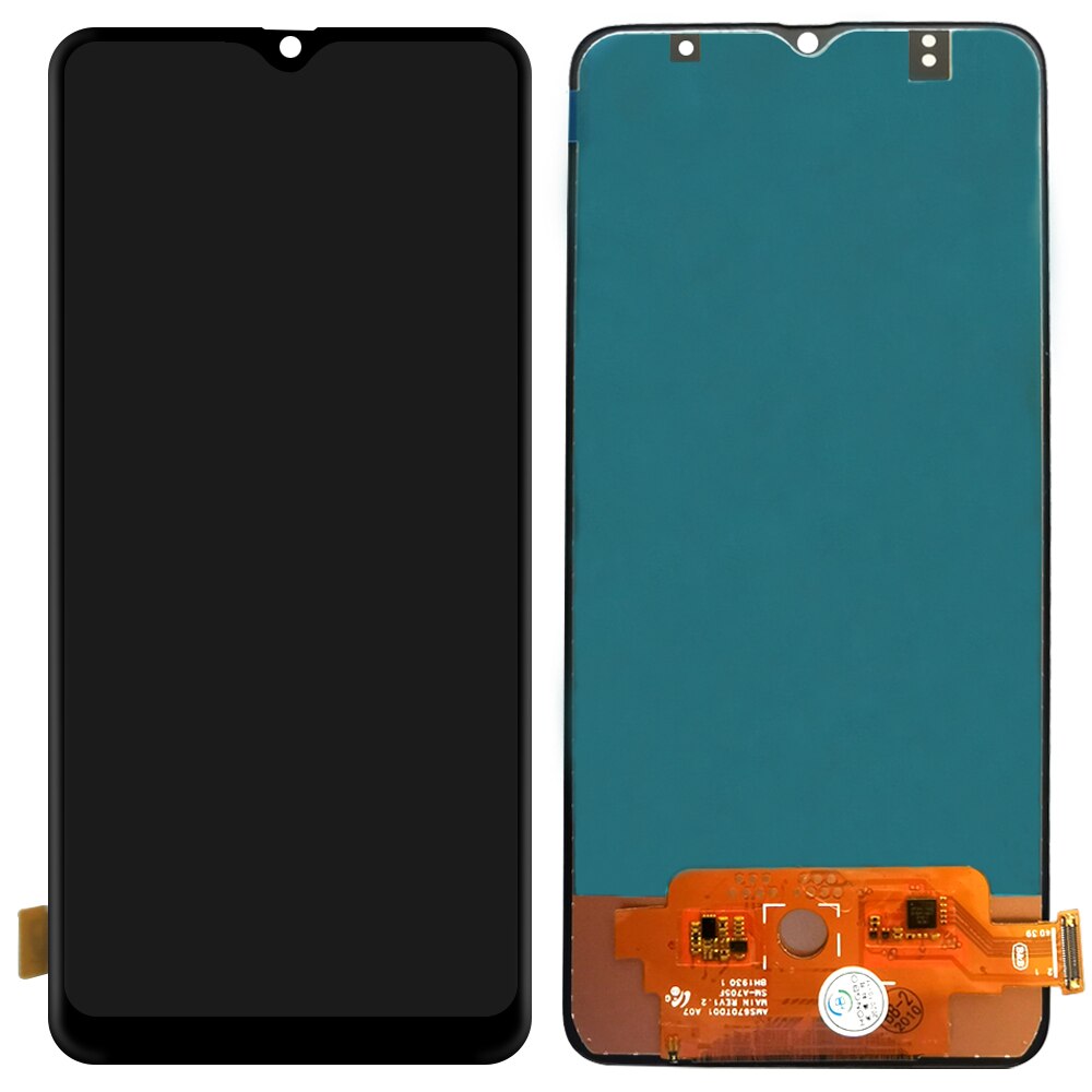 100% testowane dobrze działa LCD robić Samsung galaktyka A70 A705 SM-A705F wyświetlacz LCD ekran dotykowy Digitizer zgromadzenie dla A70 LCD