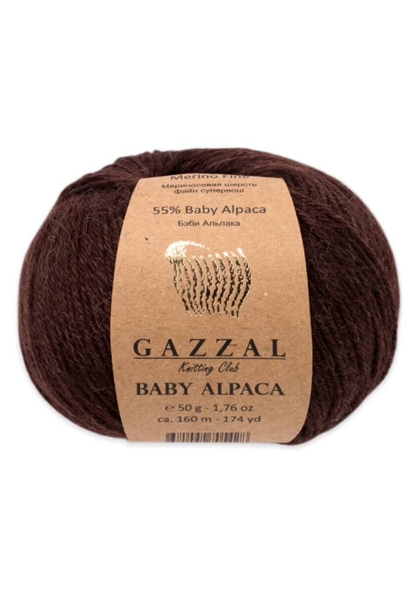 Gazzal Baby Alpaca Lana de ovillos para tejer a mano, 50 gramos 160 metros, Amigurumi, y tejido de, Crochet, Hilo de tejer, mercería, cuerda, Ropa, Deporte, Cardigan, Blusa, , Hobby, Palmie, Turquía -Bricolaje: 46004