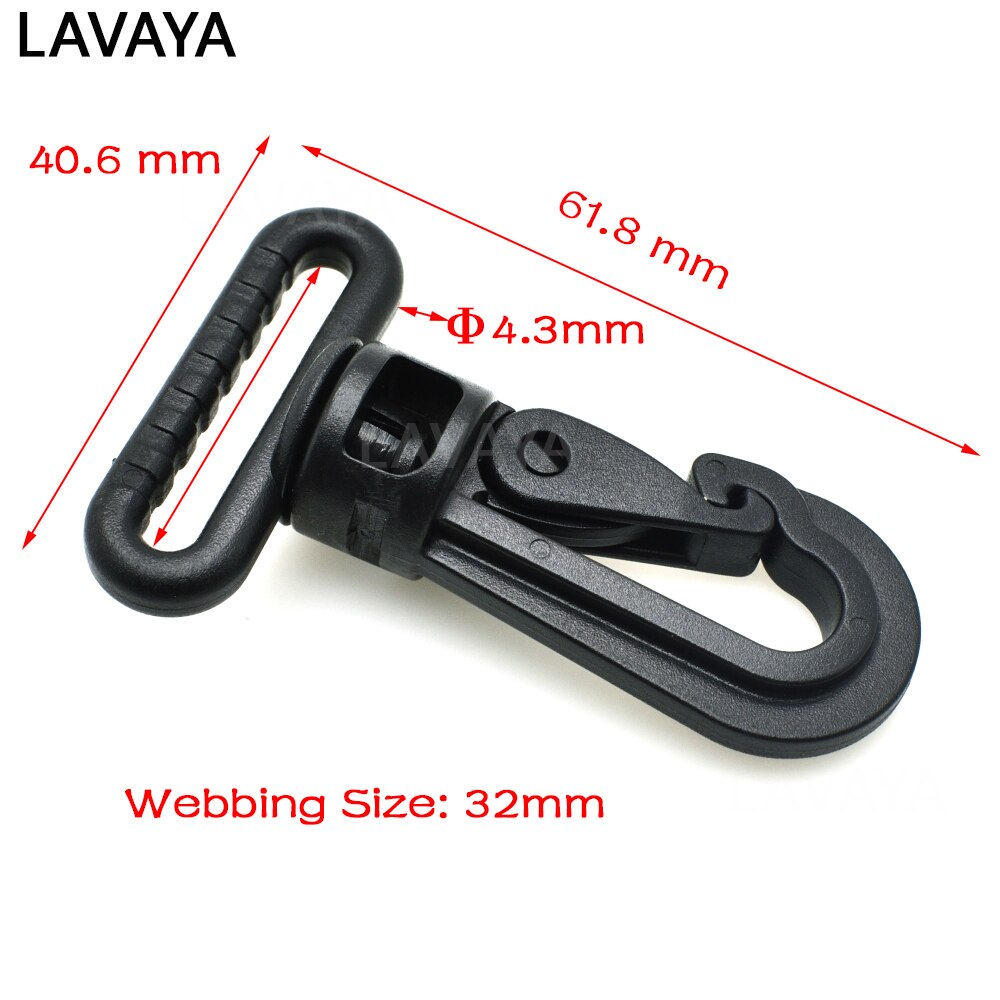 2pcs/pack,Plastic Swivel Snap Hooks Buckle for Backpack Belt Straps Briefcase Strap Clasp Garment