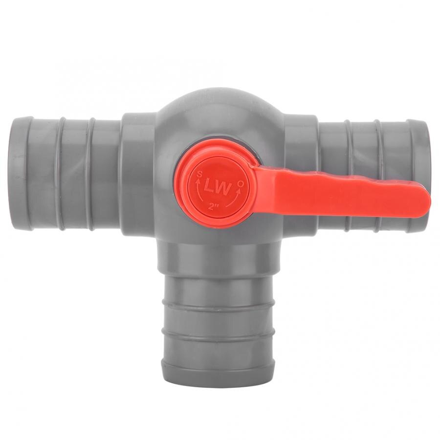 PVC Three-Way Valve Landscape Irrigation Device Plastic Valve Agriculture