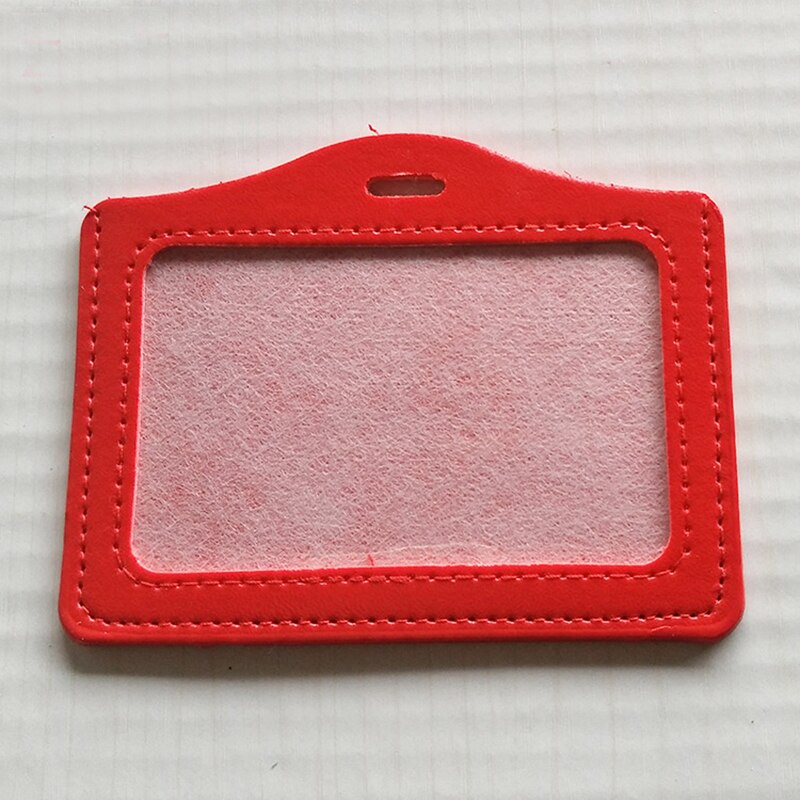 1PC Bank Credit Card Holder Student Bus ID Holders Identity Badge Protective Cover Men Women Office Business Card Holder Wallet