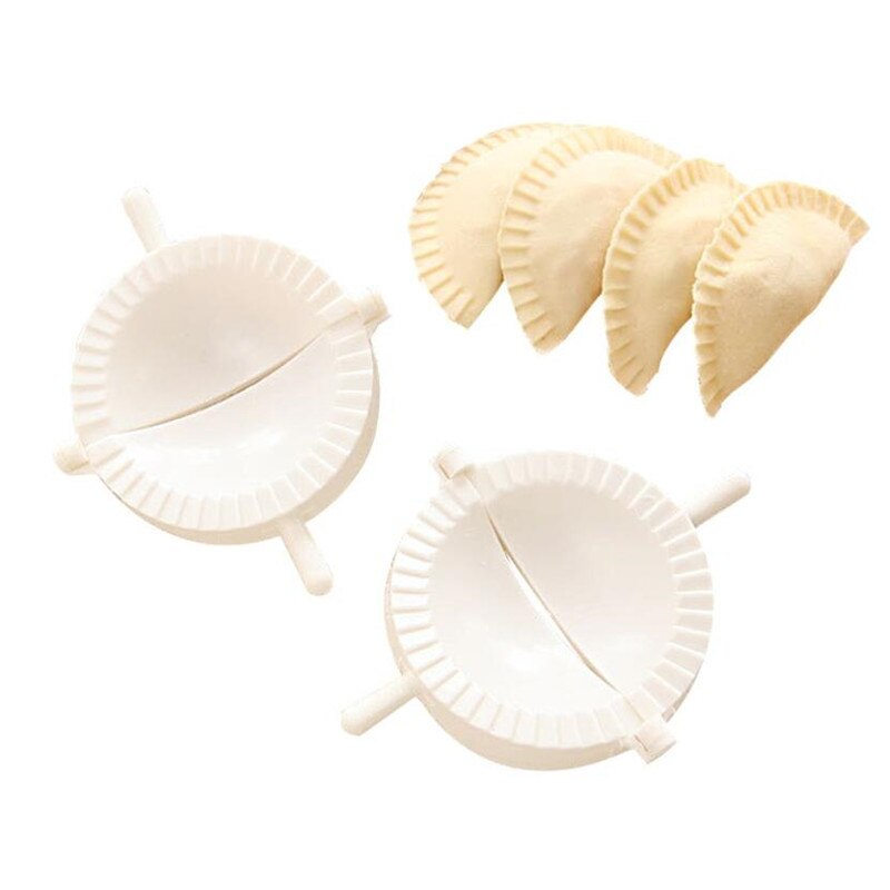 3PCS/SET Kitchen Dumpling Molds plastic Dough Press Dumpling Pie Ravioli Mould Cooking Pastry Chinese Food Jiaozi Maker