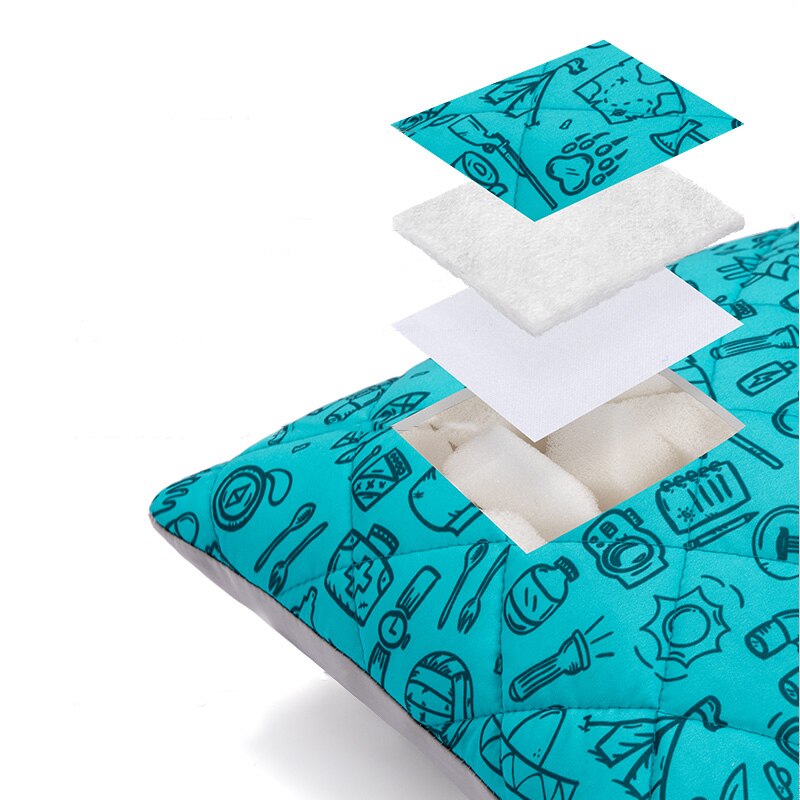 NatureHike almohada de esponja plegable multipropósito romper almohada de cuello almohada de viaje almohada de Camping