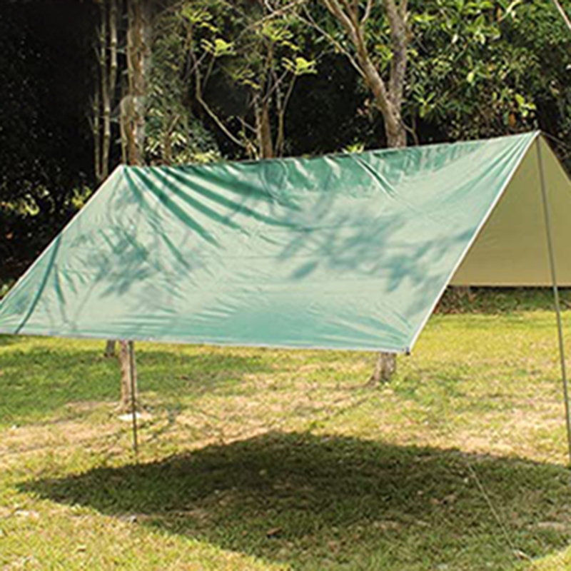 AYAMAYA Tarp Poles - Telescoping Camping Tent Poles Replacement, Upgraded 4-Section Heavy Duty Aluminum Rods With Stakes & Guylines For Tents, Rain Fly, Camping Shelter, Awning Canopy RV Car, Set Of - View #5