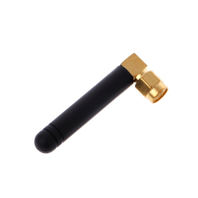 433Mhz Antenna With Right Angle SMA Male Connector 2dBi 50mm