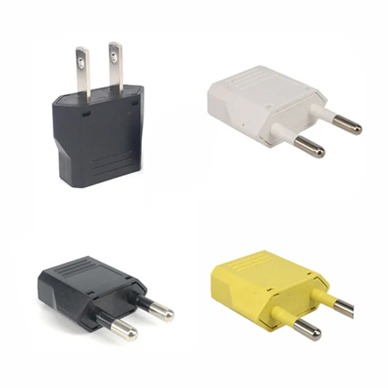 1-100 stuks EU-stekkeradapter VS naar EU-stekkeradapter CN naar EU reisadapter Elektrische KR Euro-stekkerconverter Stopcontacten AC-uitgang