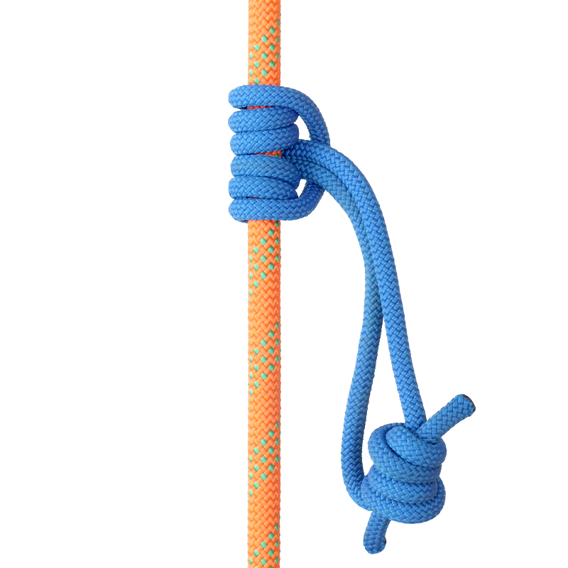 Cuerda Prusik de 6mm para exteriores, accesorio de 120cm de longitud, cuerda duradera resistente al calor, poliéster, nailon, Kevlar, cuerda de escalada en roca