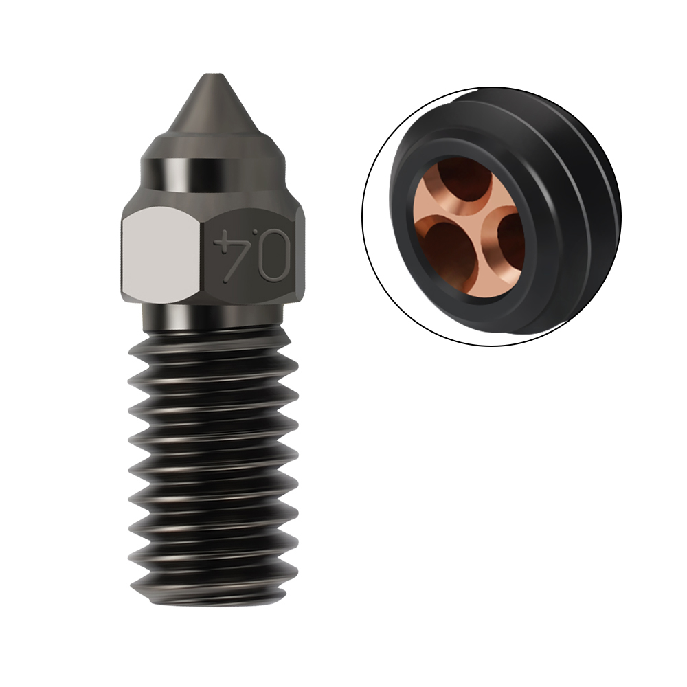 Boquilla para Elegoo Neptune 4 Hotend Kit para Elegoo Neptune 4 pro, bloque calefactado, calentador de cartucho de garganta Heatbreak Bimetal: Rosa
