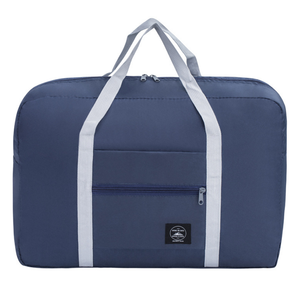 Speicher Tasche Falten Reisen Tasche Liedchen-Tasche Verpackung Organisatoren für Kleidung Kosmetik: Tiefe Blau