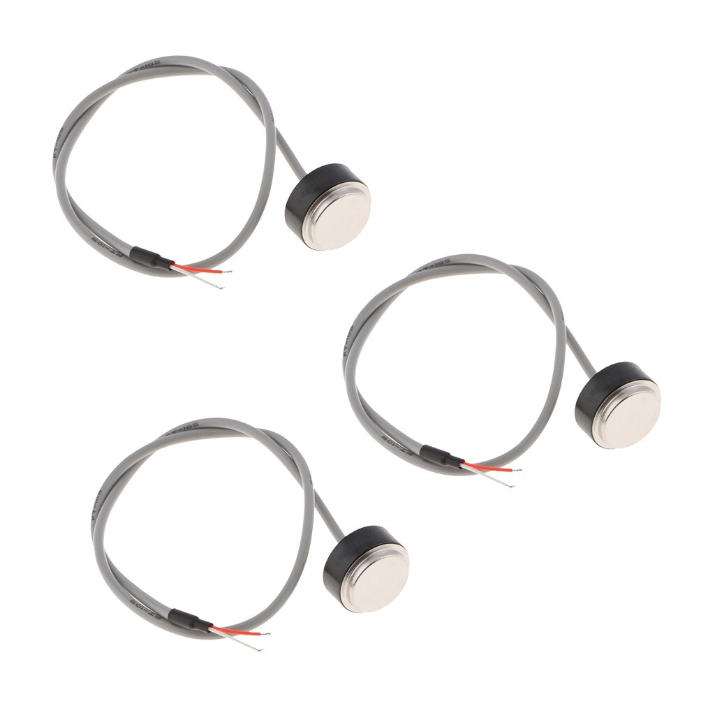 3 PCS KS-20-1MHZ Flow Sensor Hall Effect Liquid Water Piëzo Flow Sensor Sonde met Draad