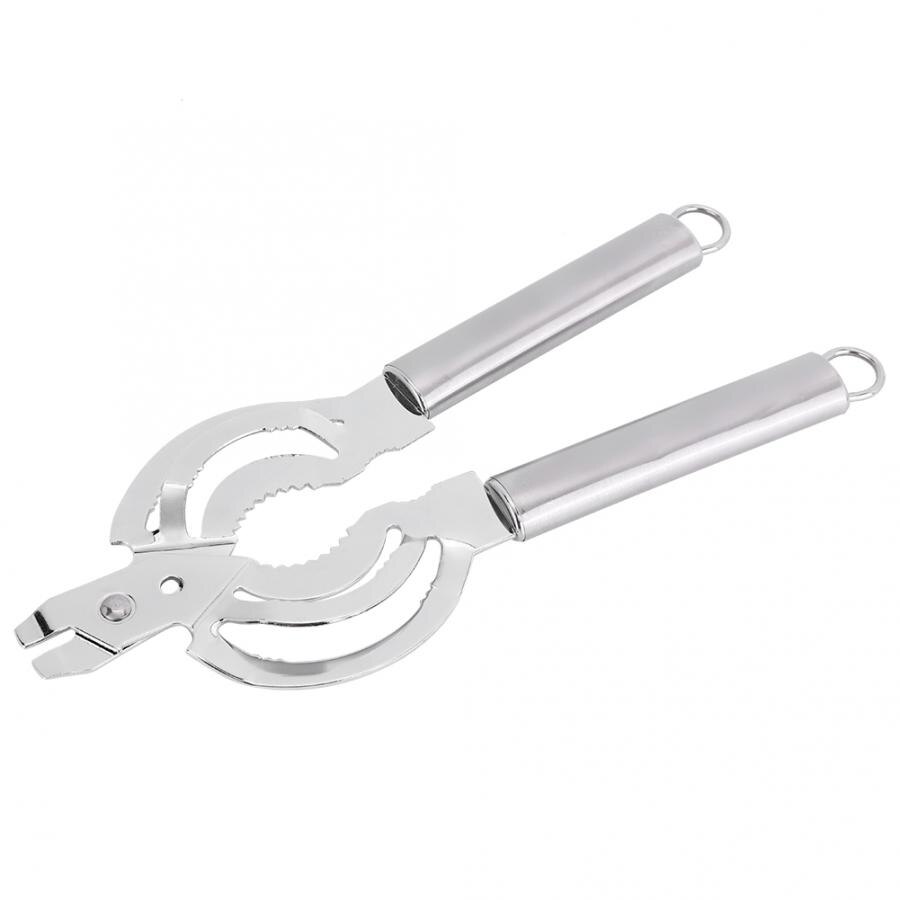 Tredoni Ouvre-Bocal Acier Inoxydable Italien - Ouvre-Couvercle Serré Ergonomique Rouge Et Blanc