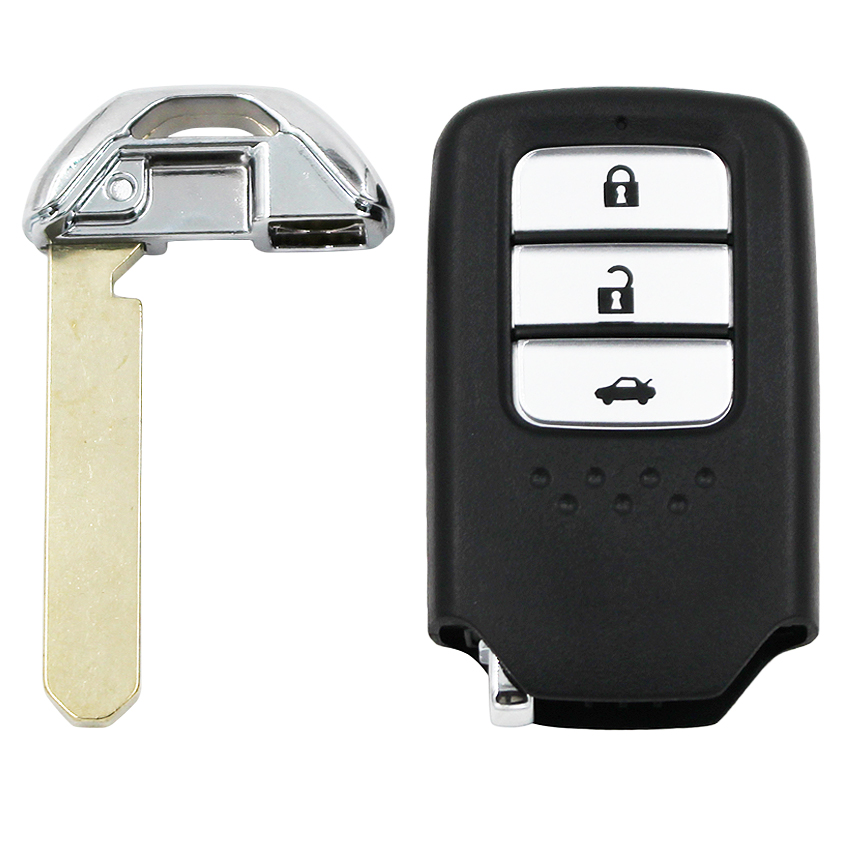 2 Button 3 Button Replacement Shell Remote Car Key Case Fob for Honda Accord CRV Fit with small key