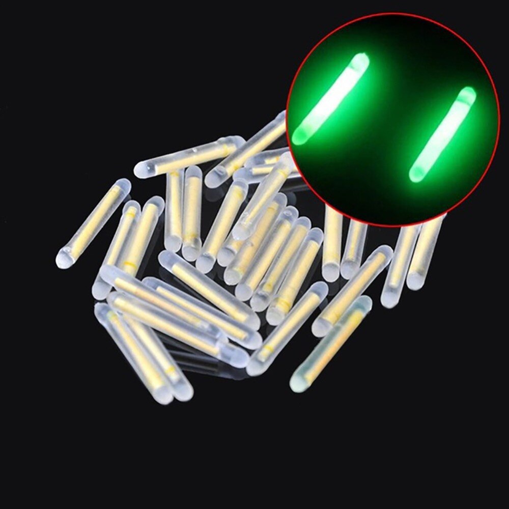 Flotador de pesca 0 Uds. 3,0*25MM/4,5*37mm, flotador de noche de pesca luminosa, barra de luz fluorescente que brilla en la oscuridad, herramientas de pesca