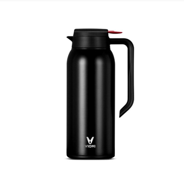Hervidor de agua Xiaomi Mijia VIOMI termo portátil, 2 colores, 1,5 l, termo de acero inoxidable, hervidor de agua Xiaomi Smart Home: Black