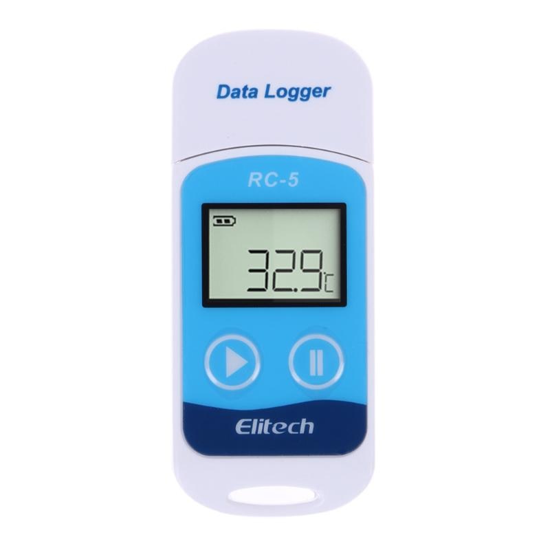 Mini Data logger Temperature USB Temp Recorder Internal Sensor IP67 Digital Temperature Recorder Termometro Digital