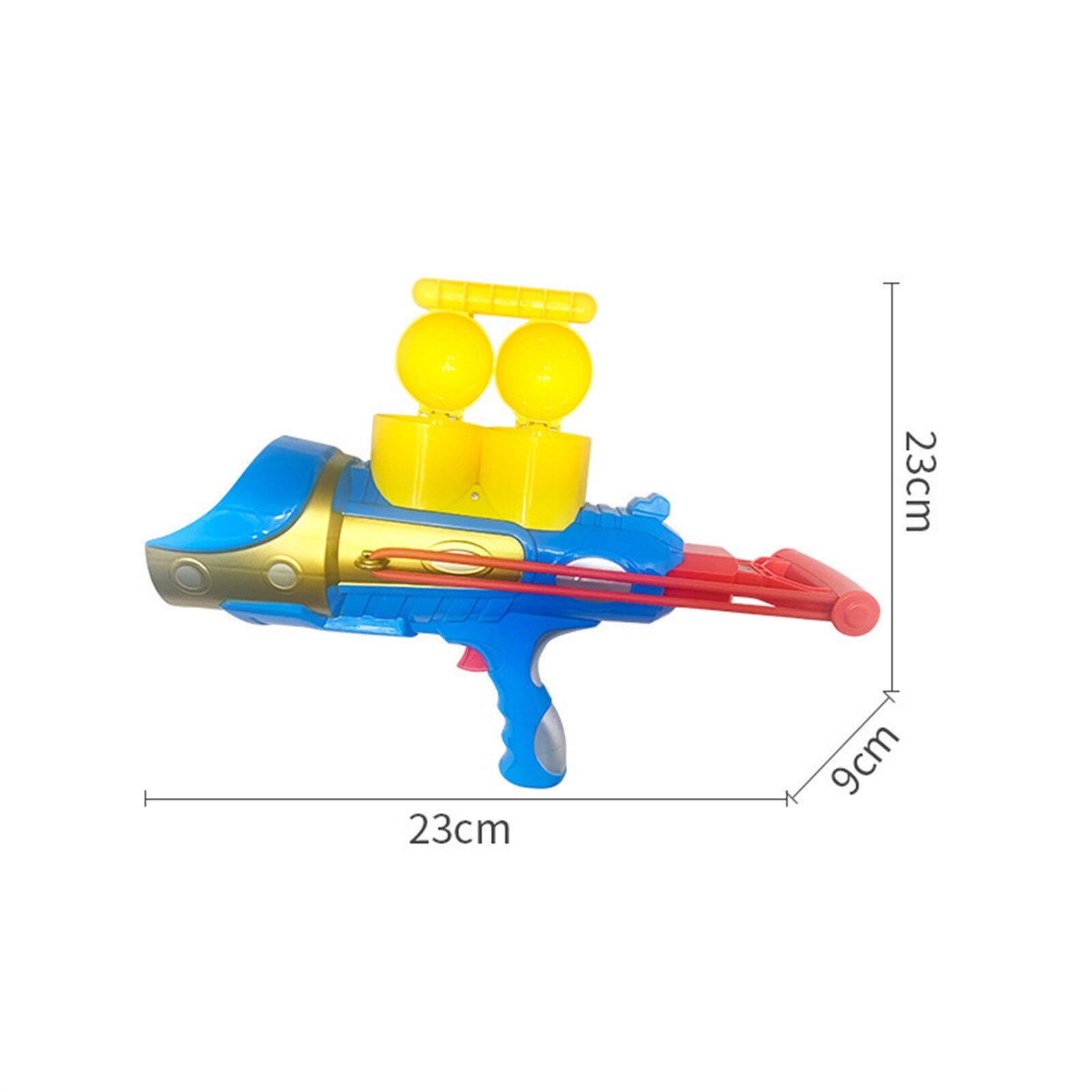 Snowball Shoot Launcher Round Snowball Maker Mold With Handle Perfect For Kids Funny Party Play Snowman Tool
