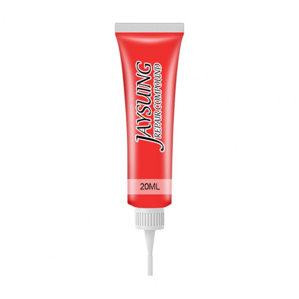 Eco-friendly Useful Aged Restored Leather Repair Gel Safe Leather Recoloring Balm No Odor for Seat:  Red